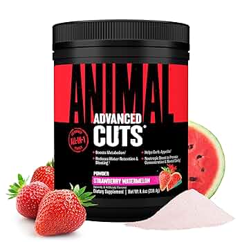 Animal advanced cuts powder sabor a Strawberry watermelon